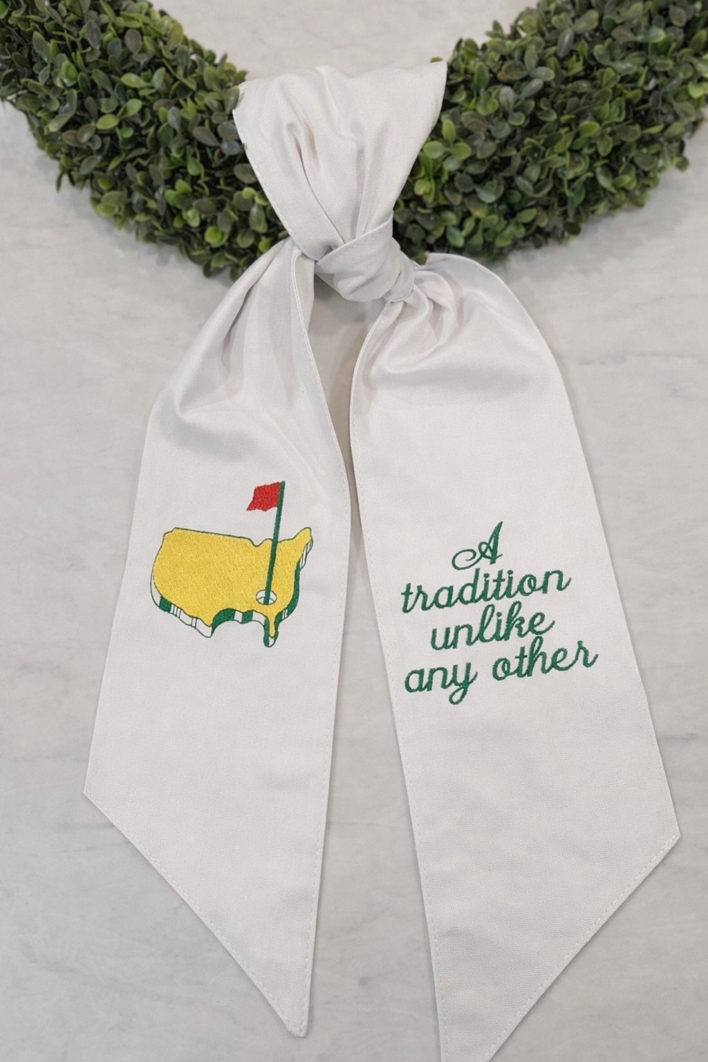 A Tradition Unlike Any Other Wreath Sash