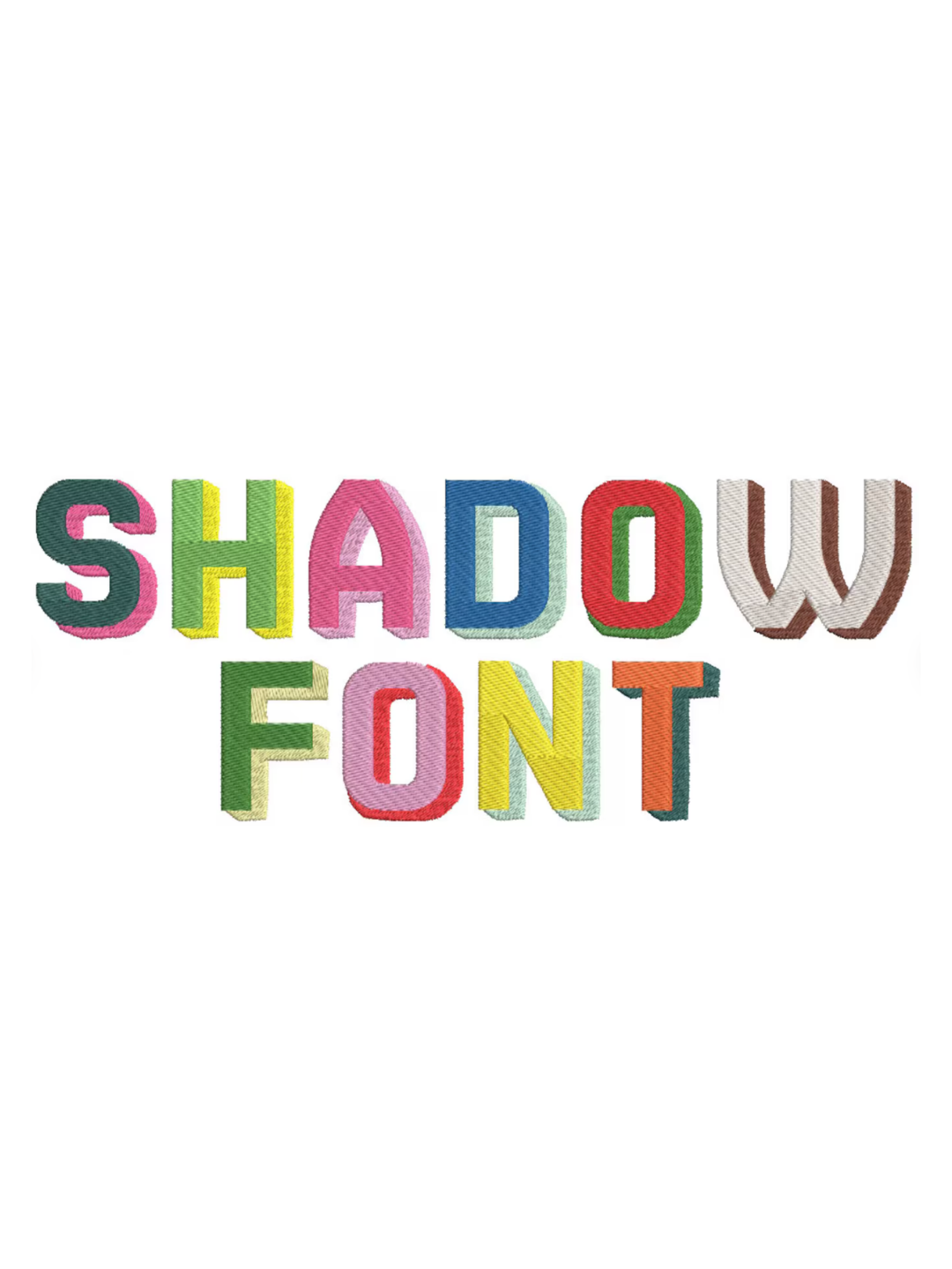 Shadow Font