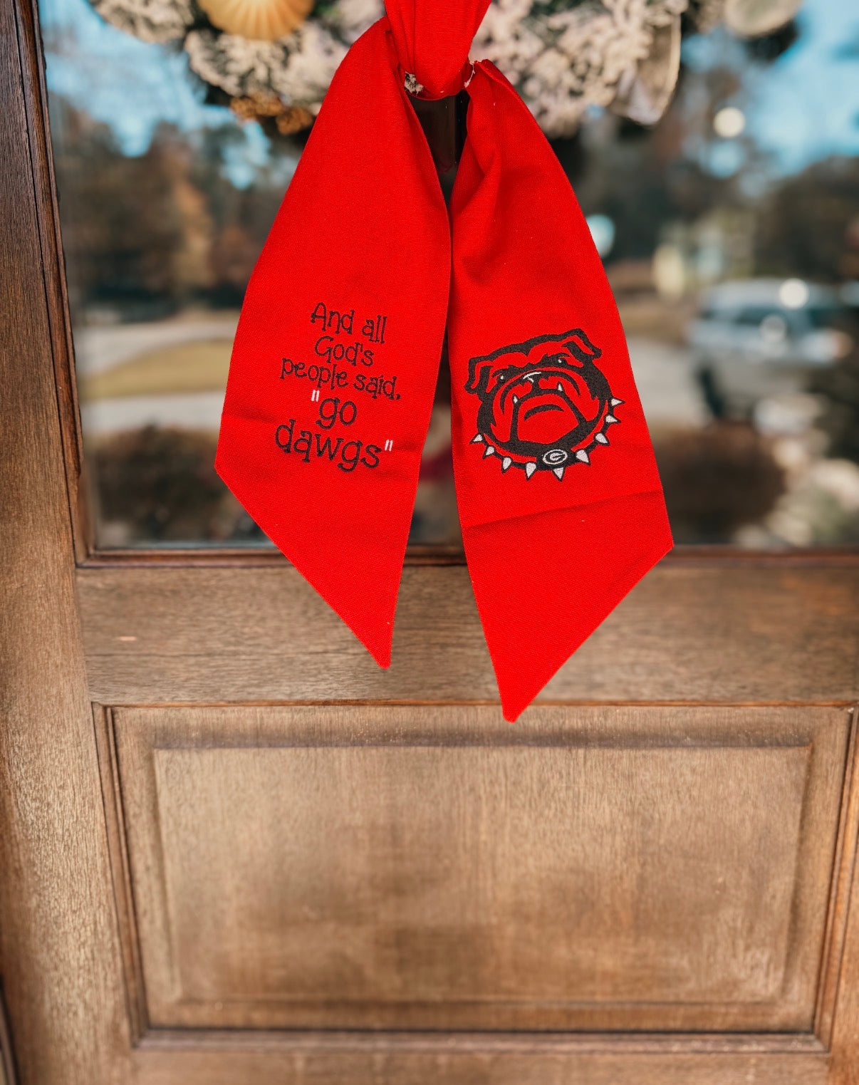 All God's People Wreath Sash