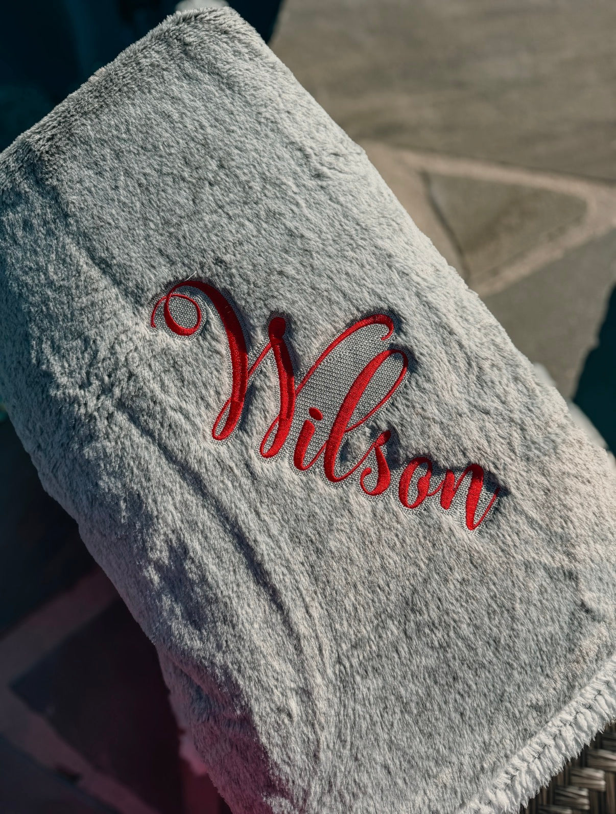 Custom Embroidered Blankets