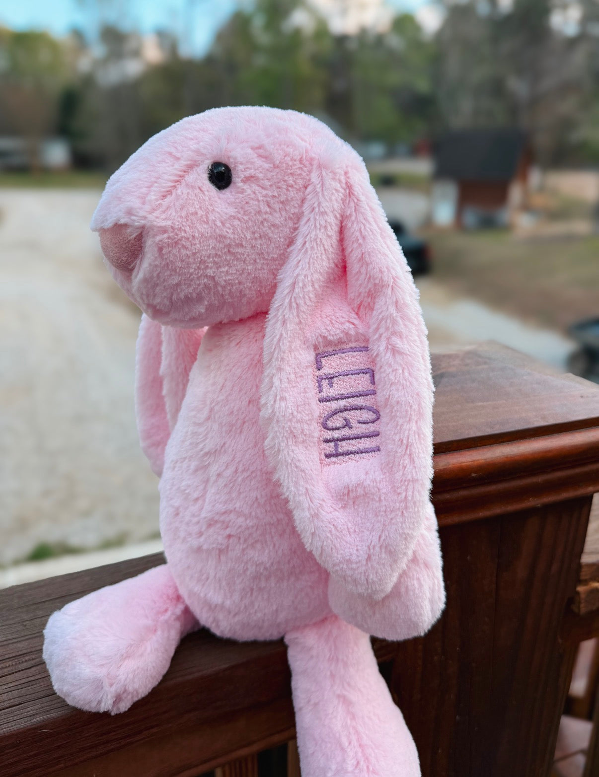 Custom Embroidered Easter Bunny