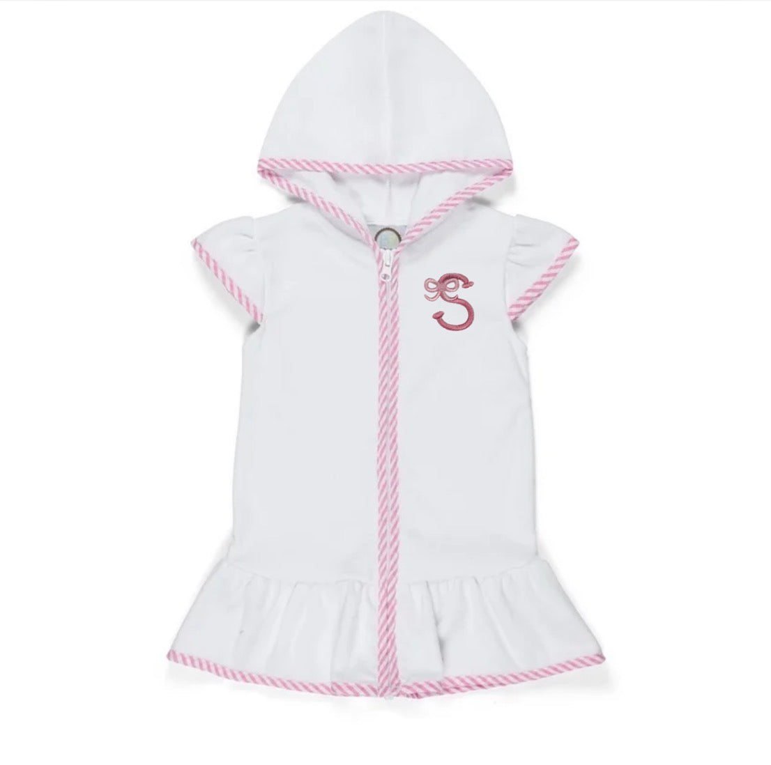 Girls Custom Terry Cloth Swim Coverups