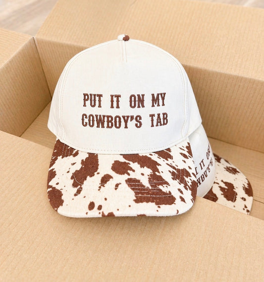Put it on my Cowboy's Tab Hat