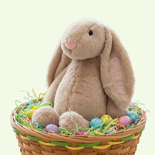 Custom Embroidered Easter Bunny